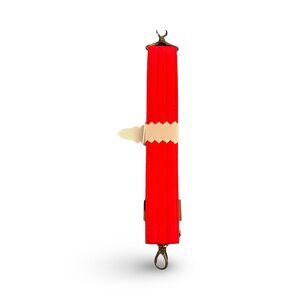 LUG ADJUSTABLE STRAP 1.5 INCH. POPPY RED